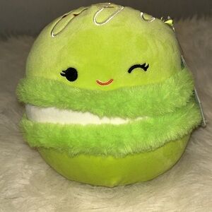 NWTs RARE KellyToys SQUISHMALLOWS Donnelly The Macaron 7” Green Plush